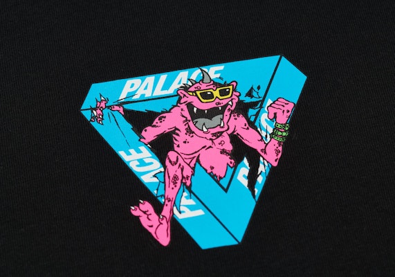 PALACE M-ZONE MUTANT RIPPER T-SHIRT BLACK Lookbook PALACE M-ZONE MUTANT RIPPER T-SHIRT BLACK