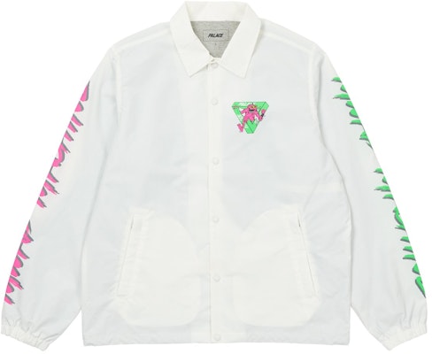 PALACE M-ZONE MUTANT RIPPER COACH JACKET WHITE Order PALACE M-ZONE MUTANT RIPPER COACH JACKET WHITE