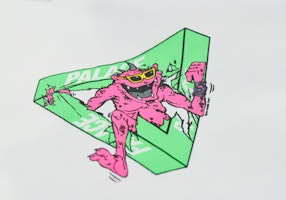 팰리스 M존 뮤턴트 리퍼 코치 자켓 (화이트) P20JK124 Shop 팰리스 M존 뮤턴트 리퍼 코치 자켓 (화이트) P20JK124