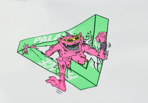 PALACE M-ZONE MUTANT RIPPER COACH JACKET WHITE Shop PALACE M-ZONE MUTANT RIPPER COACH JACKET WHITE