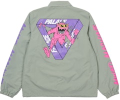 PALACE M-ZONE MUTANT RIPPER COACH JACKET GREY PALACE M-ZONE MUTANT RIPPER COACH JACKET GREY