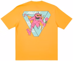 PALACE M-ZONE MUTANT RIPPER T-SHIRT ORANGE PALACE M-ZONE MUTANT RIPPER T-SHIRT ORANGE