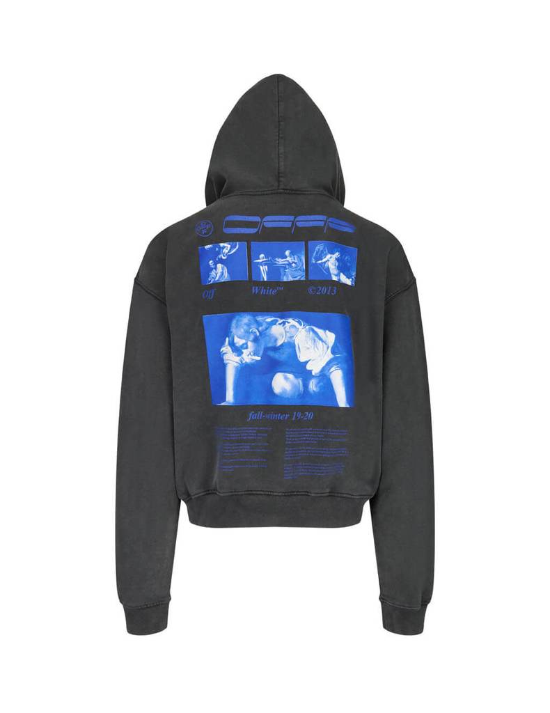 Buy Off-White Hardcore Caravaggio Hoodie Black/Blue - Novelship 