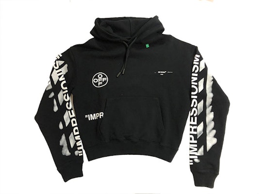 Off white diag stencil hoodie hotsell