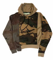Off-White Arrow Logo Hoodie Multi Camo Off-White Arrow Logo Hoodie Multi Camo