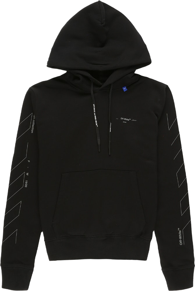 OFF-WHITE UNFINISHED SLIM HOODIE オフホワイト
