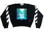 Buy Off-White Waterfall Diagonal OS Crewneck Black