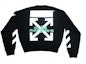 Order Off-White Waterfall Diagonal OS Crewneck Black