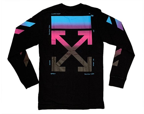 Off white sales gradient tee sizing