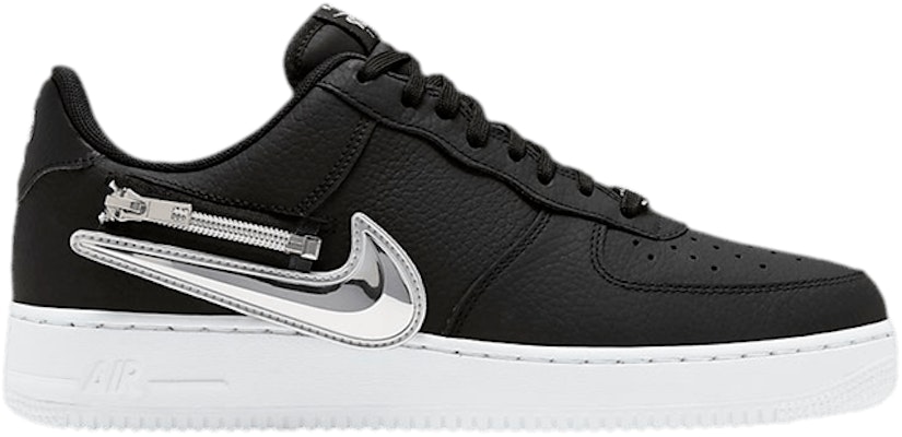 Nike air force 1 black zipper Clearance