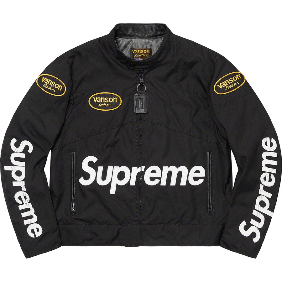 Supreme®/Vanson Leathers® Cordura® Jacket Black