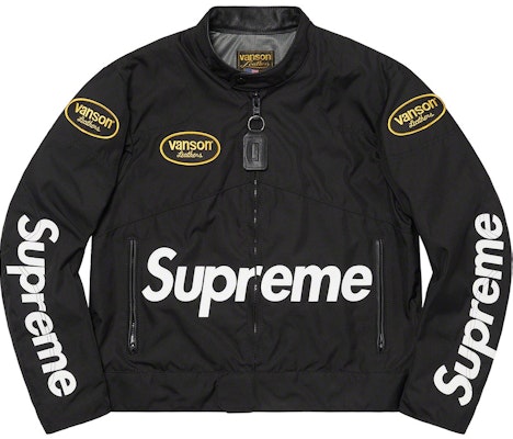 Supreme®/Vanson Leathers® Cordura® 夾克 黑色 Buy Supreme®/Vanson Leathers® Cordura® 夾克 黑色