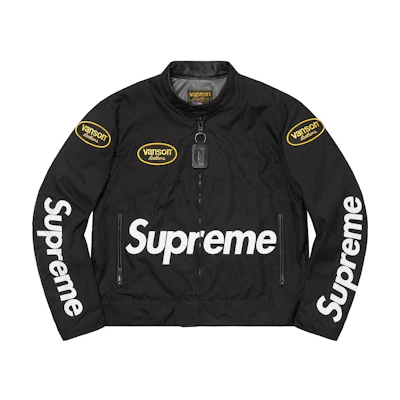 Supreme®/Vanson Leathers® Cordura® Jacket Black