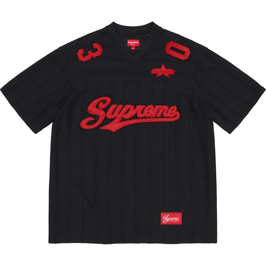 Buy Jersey Sepak Bola Supreme Mesh Stripe Hitam