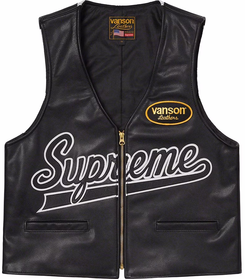 Black supreme vest Clearance