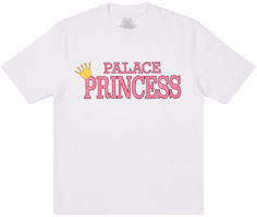 PALACE PRINCESS T-SHIRT WHITE PALACE PRINCESS T-SHIRT WHITE