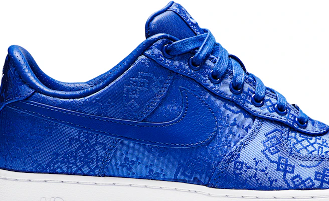 Air force 1 clot blue silk Clearance