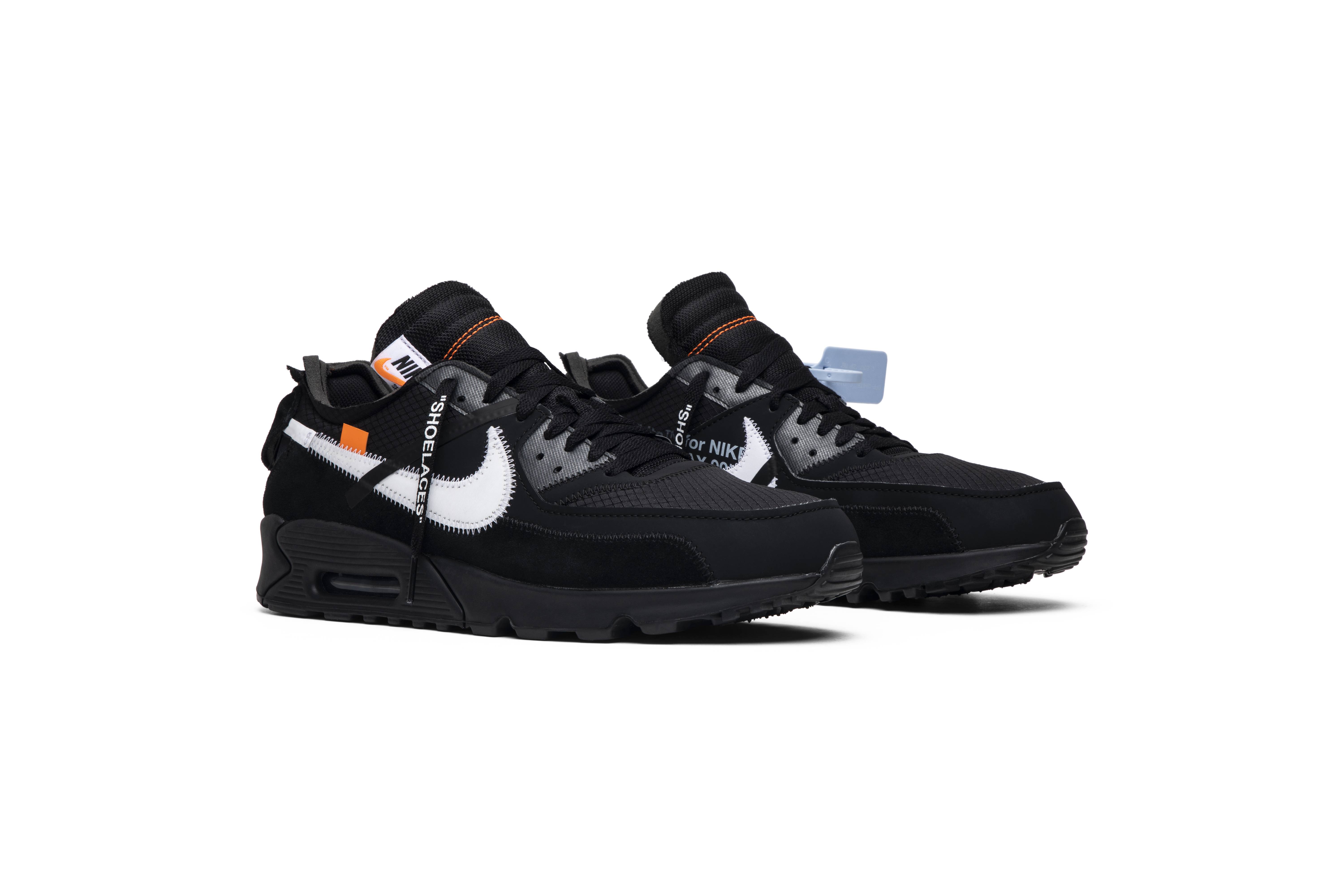 Off‑White x Nike Air Max 90 'Black 