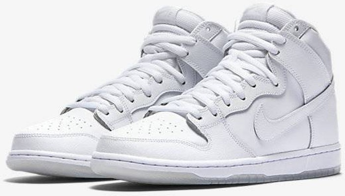 Nike sb 2025 dunk high white