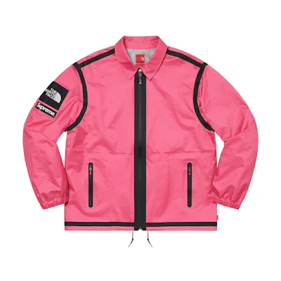 Supreme®/TNF® Summit Series Outer Tape Seam Coaches Jacket Pink