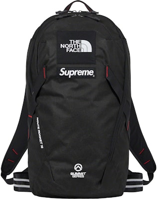 Supreme®/The North Face® Summit Series Outer Tape Seam Route Rocket Backpack Black Buy Supreme®/The North Face® Summit Series Outer Tape Seam Route Rocket Backpack Black