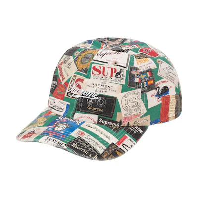 Supreme Labels 6-Panel Green