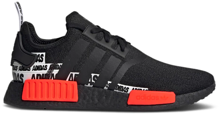 Nmd solar top red black