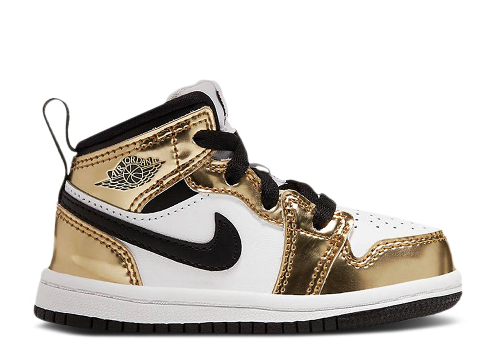metallic gold jordan 1 mid se