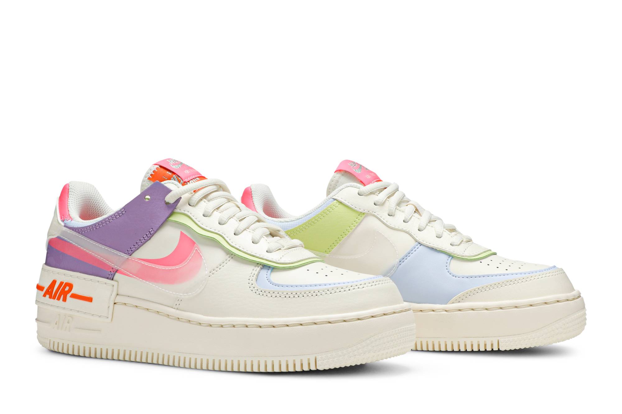 nike w air force 1 shadow pale ivory pink