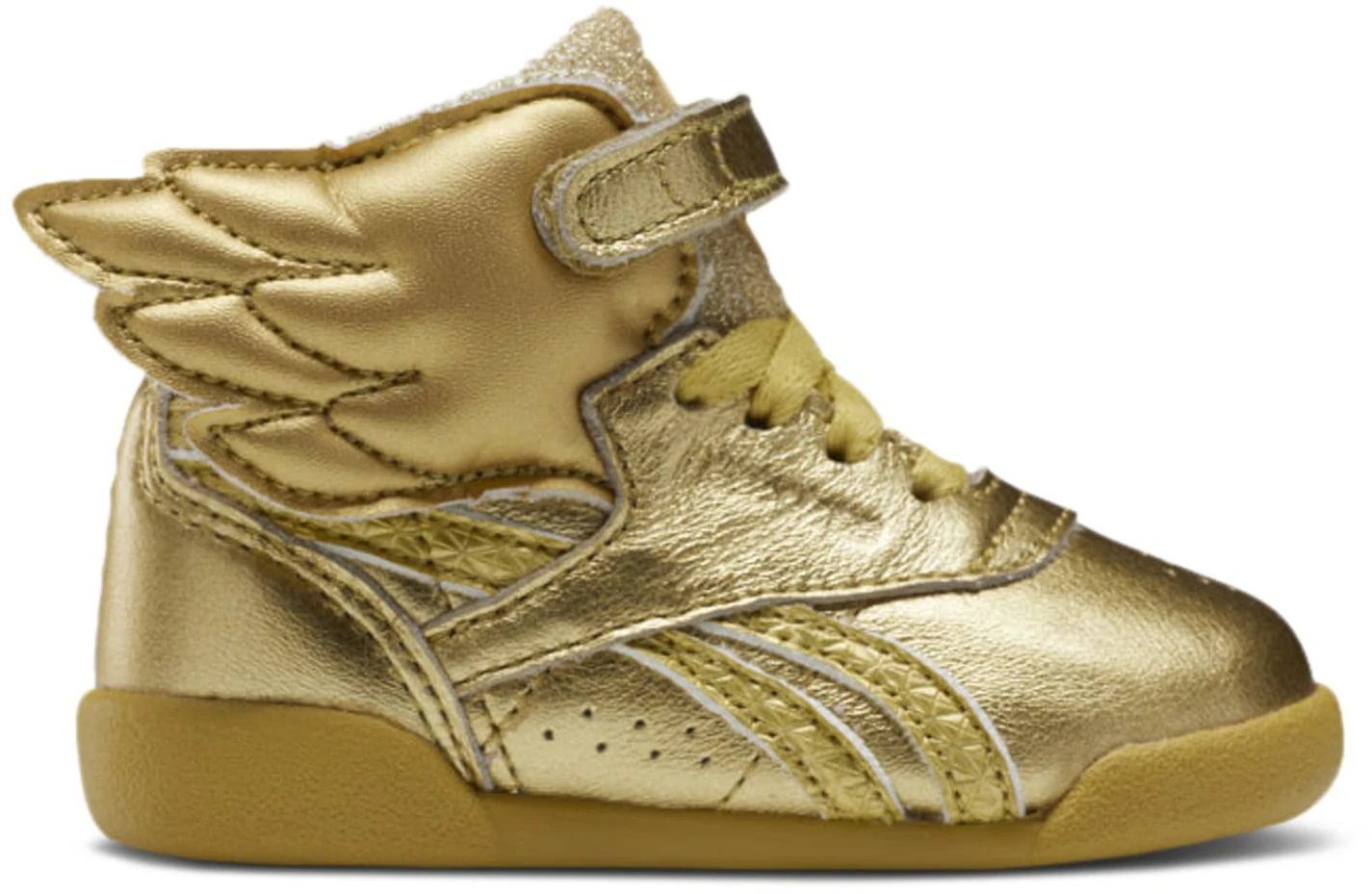 Gold high top reebok Outlet