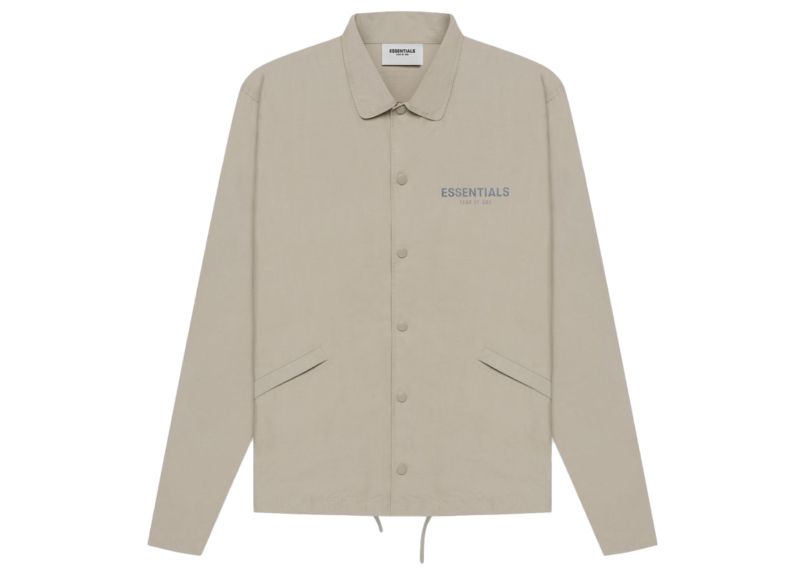 Fear of God ESSENTIALS Coaches Jacket Moss - Novelship