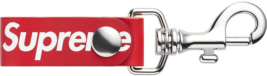 supreme-leather-key-loop-red