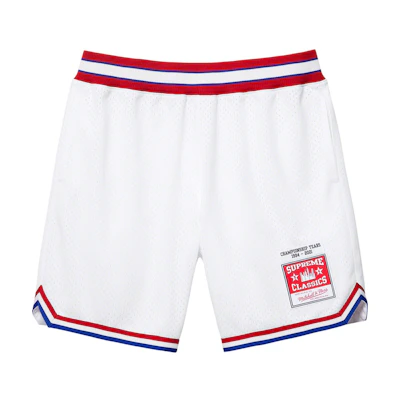 Supreme/Mitchell & Ness Basketball Short White