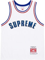 Supreme®/Mitchell & Ness®Basketball Jersey White Supreme®/Mitchell & Ness®Basketball Jersey White