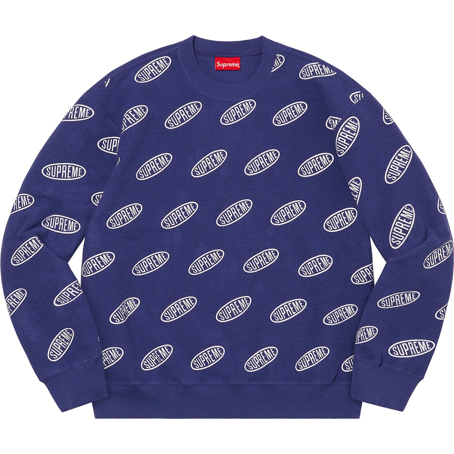 Buy Supreme Small Box Crewneck Navy - Novelship