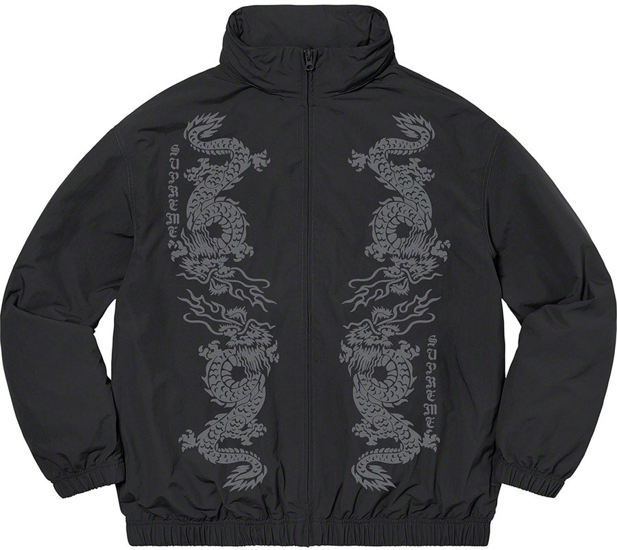 supreme-dragon-track-jacket-black