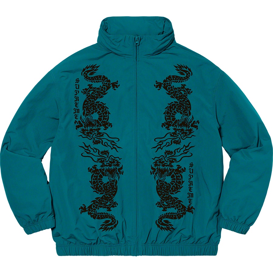 Supreme Dragon Track Jacket Teal