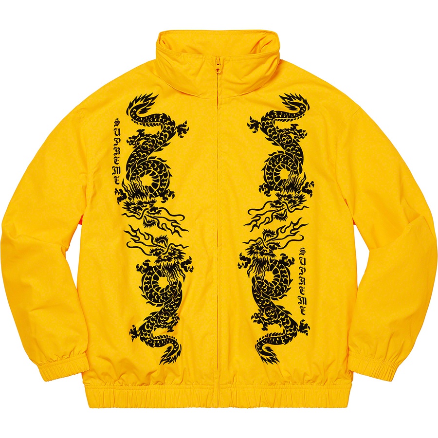 Supreme Dragon Track Jacket Yellow