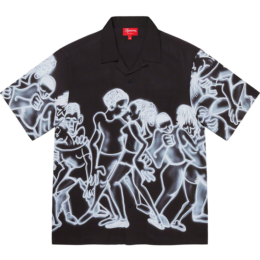 Supreme Dancing Rayon S/S Shirt Black
