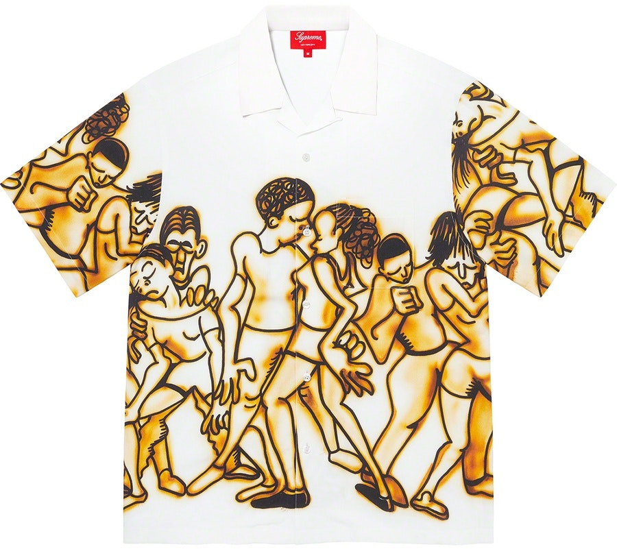 supreme-dancing-rayon-s-s-shirt-white