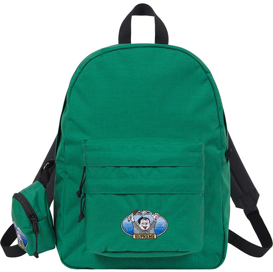 supreme-vampire-boy-backpack-green