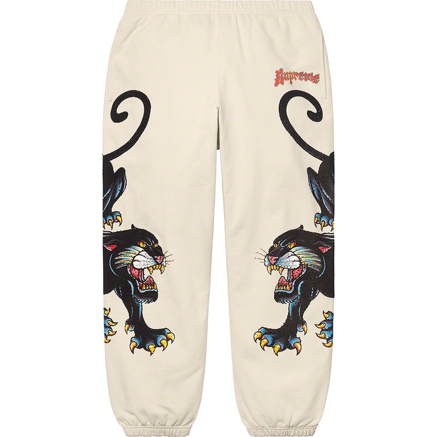 Supreme Panther Sweatpant Natural
