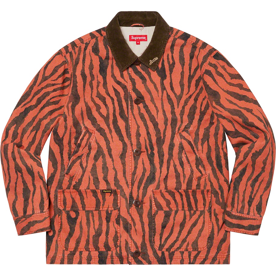 Supreme Barn Coat Tiger Stripe
