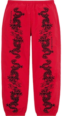 Supreme 红色巨龙运动长裤 Buy Supreme 红色巨龙运动长裤