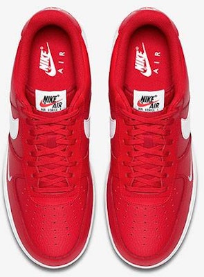 Nike Air Force 1 Low Mini Swoosh 'University Red' 820266-606 Lookbook Nike Air Force 1 Low Mini Swoosh 'University Red' 820266-606