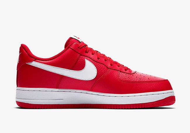 Shop Nike Air Force 1 Low Mini Swoosh 'University Red' 820266-606