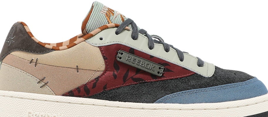 Kung Fu Panda x Reebok Club C 85 'Patchwork' GZ8634 Order Kung Fu Panda x Reebok Club C 85 'Patchwork' GZ8634