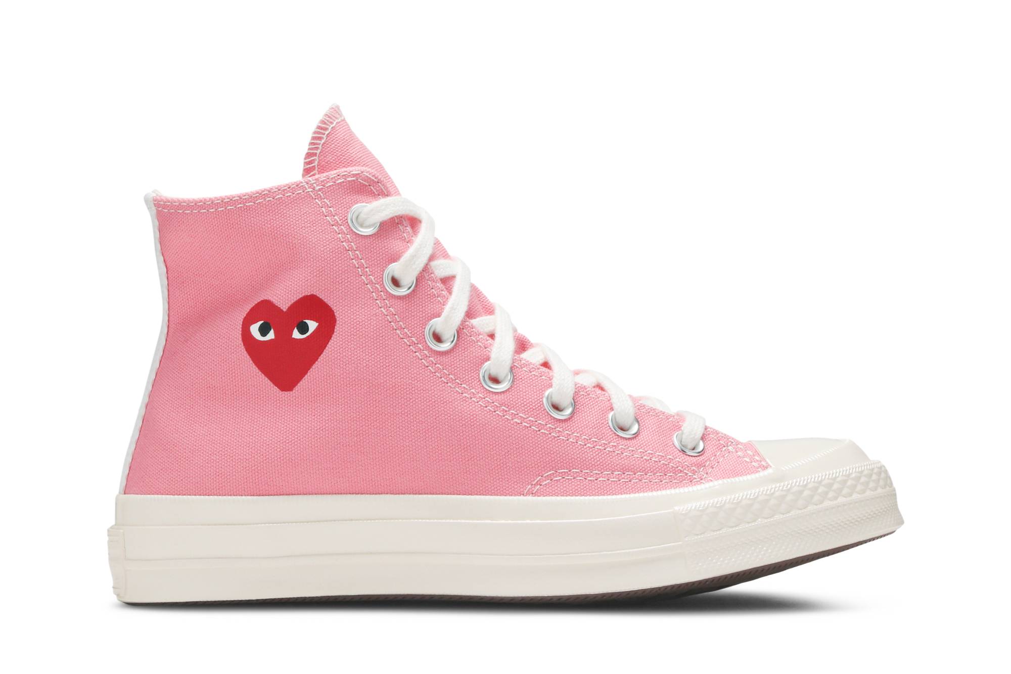 Comme des Garçons PLAY x Converse Chuck 70 High 'Bright Pink' - 168301C -  Novelship