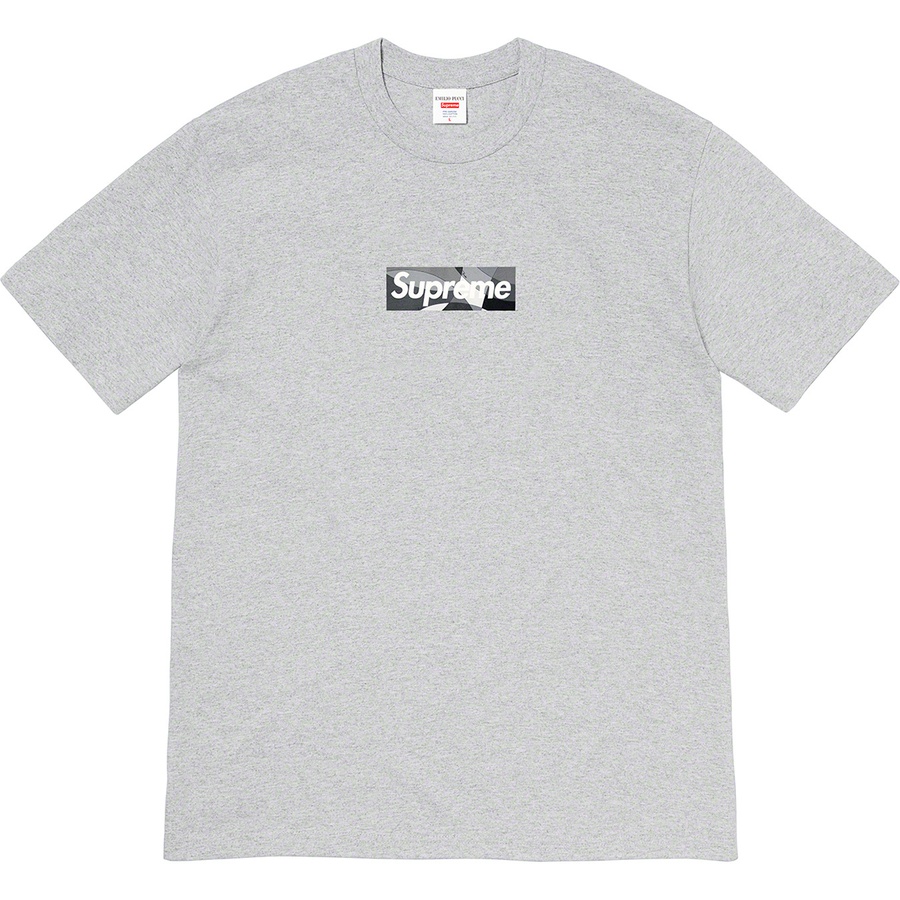 Supreme®/Emilio Pucci® Box Logo Tee Heather Grey/Black