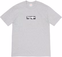 Supreme®/Emilio Pucci® Box Logo Tee Heather Grey/Black Supreme®/Emilio Pucci® Box Logo Tee Heather Grey/Black